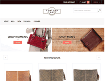 Tablet Screenshot of leathercraftaustralia.com.au
